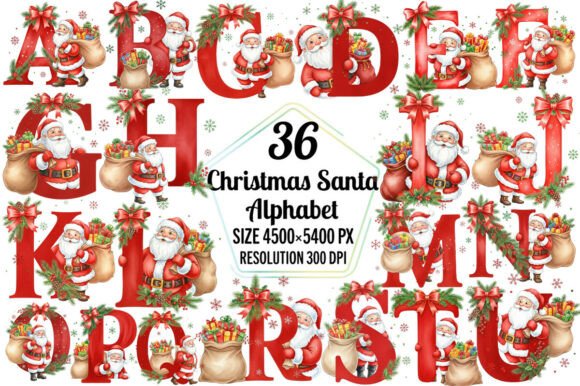 Christmas Santa Alphabet Sublimation Bun Review
