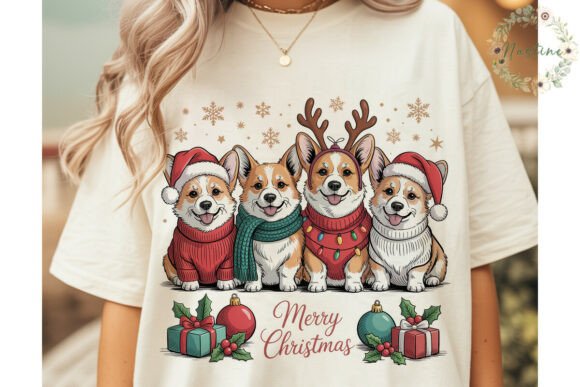 Cute Corgi Christmas Sublimation Design Review