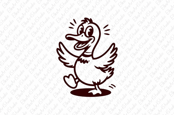 Funny Christmas Goosemas Illustrations Review