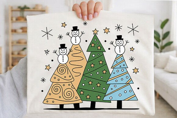 Funny Christmas Tree Png: Holiday Illustrations