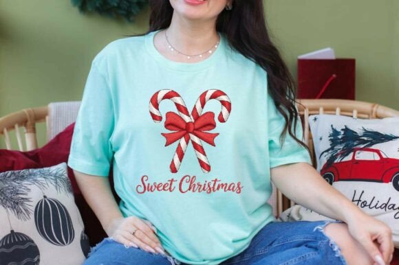 Sweet Christmas Candy Cane with Bow Png Review